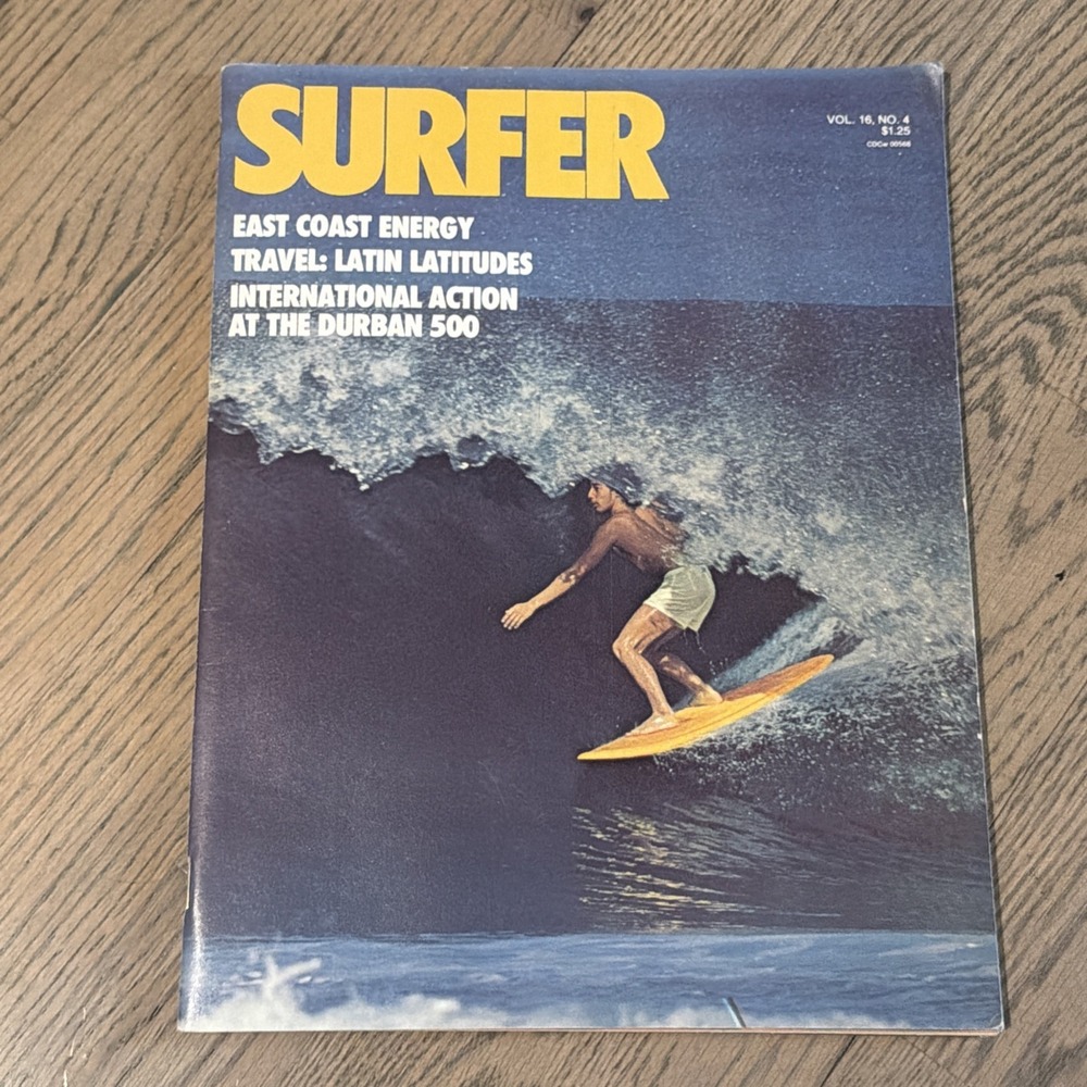 Surfer Magazine Vol 16 #4- October/November 1975- Free shipping